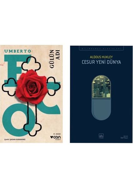 Gülün Adı - Umberto Eco - Cesur Yeni Dünya - Aldous Huxley