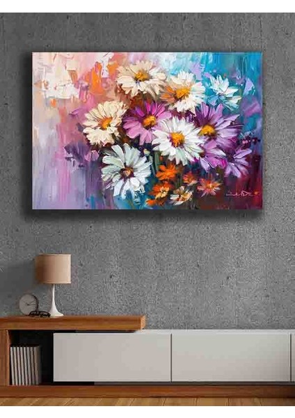 Çerçevesiz Kendinden Yapışkanlı Tablo Görünümlü Duvar Posteri Çerçevesiz Çıtasız