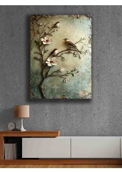 Çerçevesiz Kendinden Yapışkanlı Tablo Görünümlü Duvar Posteri Çerçevesiz Çıtasız