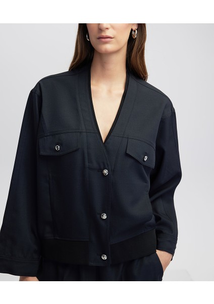 Kumaş Mix Bomber Ceket IW6250005060015 fiyatları