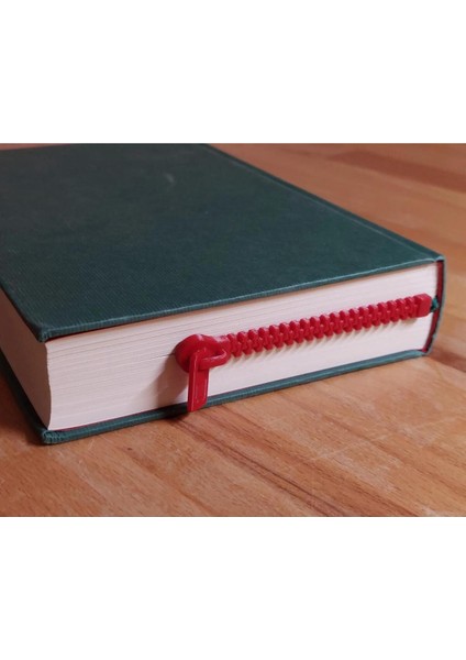 Fermuar Tasarımlı Kitap Ayracı