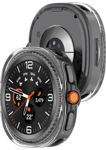 Samsung Galaxy Watch 8 44MM Uyumlu Kasa Şeffaf Tpu 360 Tam Koruma Silikon Ekran Koruyucu fırsatları