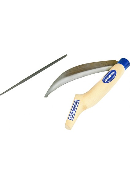 Gülbahçe Dövme Extra Çelik Fındık ve Muz Bıçağı Büyük ve Bileme Eğesi 2 Li Set fiyatları