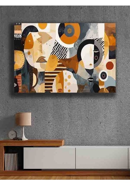 Çerçevesiz Kendinden Yapışkanlı Tablo Görünümlü Duvar Posteri Çerçevesiz Çıtasız