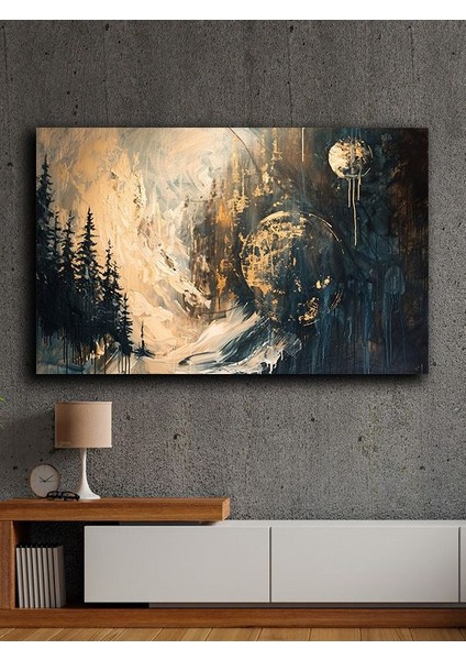 Çerçevesiz Kendinden Yapışkanlı Tablo Görünümlü Duvar Posteri Çerçevesiz Çıtasız