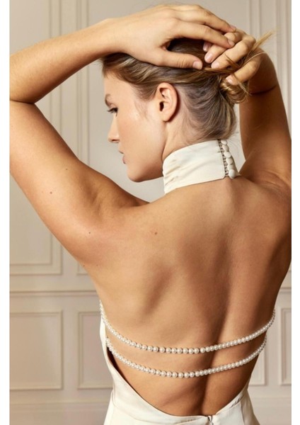 Inci Sırt Detaylı Astra Elbise indirimleri