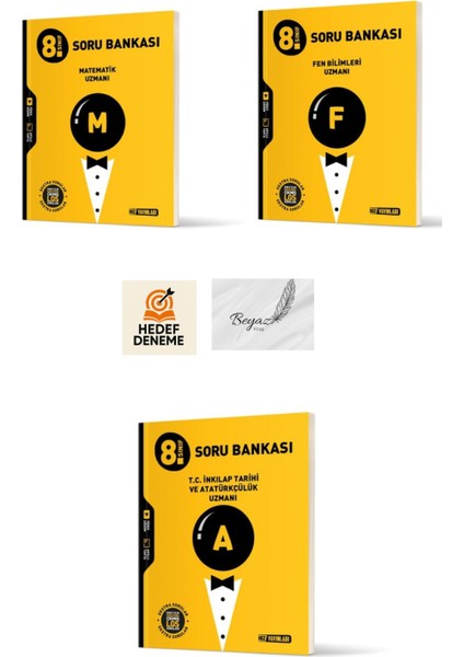 Hız 8.sınıf Matematik Fen Bilimleri Inkılap Tarihi ve Atatürkçülük Uzmanı Soru Bankası Hedef Deneme