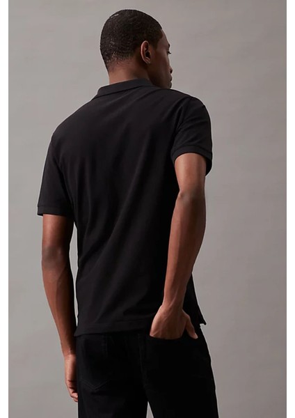 Erkek Stretch Pıque Slım Button Polo Polos indirimleri