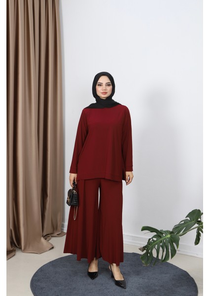 Rahat Sandy Pantolonlu Takım