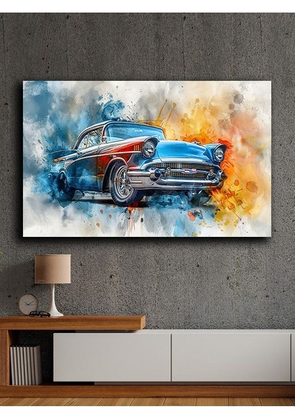 Çerçevesiz Kendinden Yapışkanlı Tablo Görünümlü Duvar Posteri Çerçevesiz Çıtasız