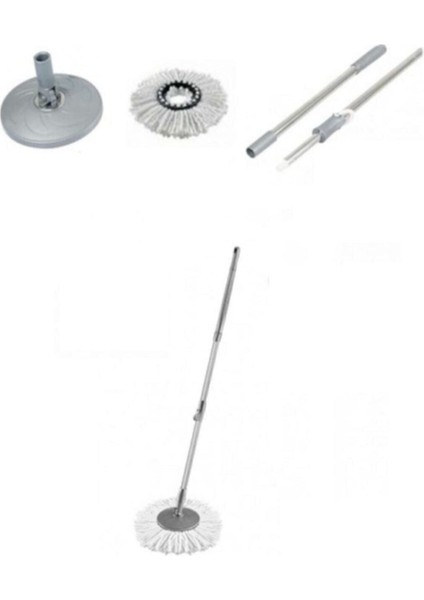 Çiftli Temizlik Seti (Sap, Palet, Başlık) Ev ve Ofis Temizliği Için Uygun fiyatları