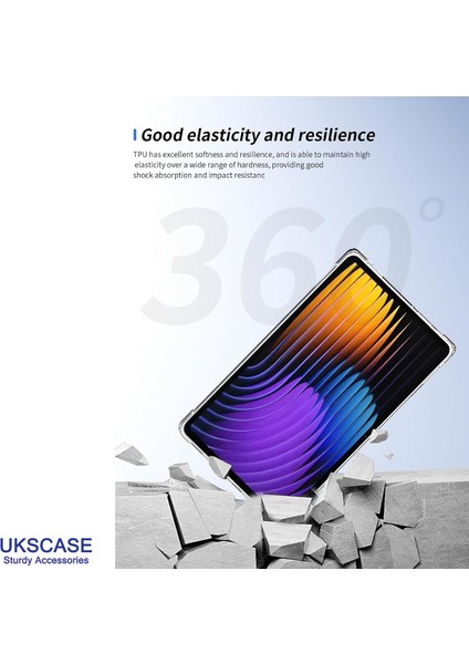 Xiaomi Mi Pad 7/7 Pro 11.2 Inch 2024 Uyumlu Airbag Shockproof Tasarım Şeffaf Kılıf fiyatları