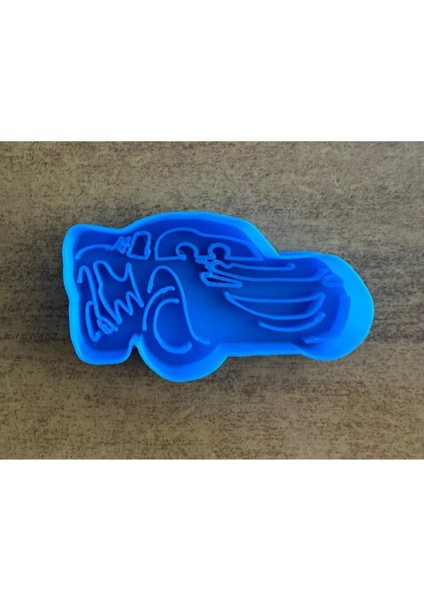 Lightning Mcqueen Kurabiye Kalıbı