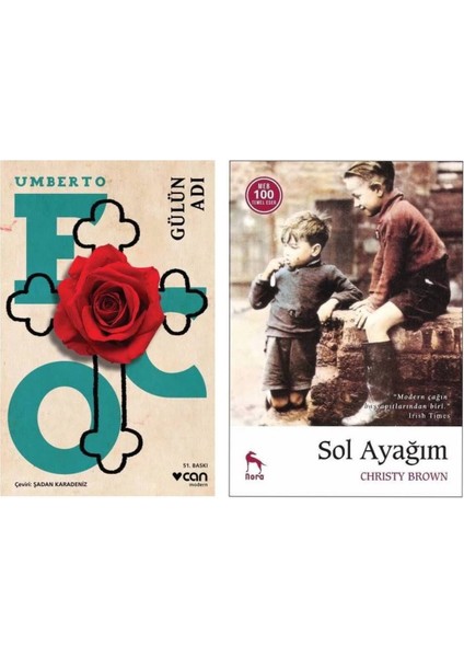 Gülün Adı - Umberto Eco - Sol Ayağım - Christy Brown