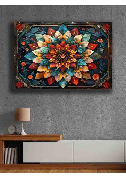 Çerçevesiz Kendinden Yapışkanlı Tablo Görünümlü Duvar Posteri Çerçevesiz Çıtasız