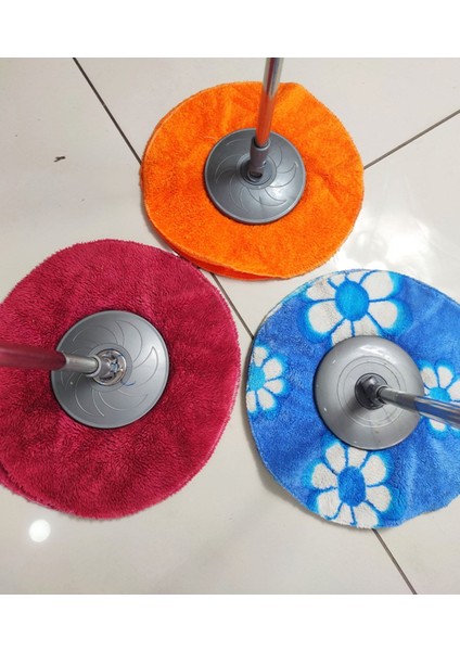 Döner Başlıklı Temizlik Mop Yedeği 1 Adet, Pratik ve Kullanışlı Temizlik Aracı