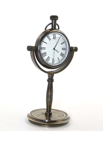 Masa Üstü Pirinç Saat