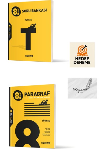 Hız 8.sınıf Türkçe Paragraf Soru Bankası Hedef Deneme