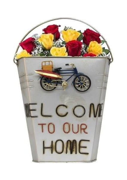 Dekoratif Metal Saksı Hediyelik fiyatları