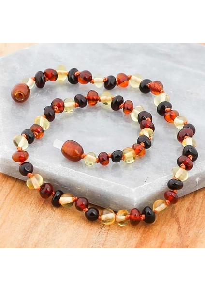 Bebek Damla Kehribar Diş Kolye fiyatları