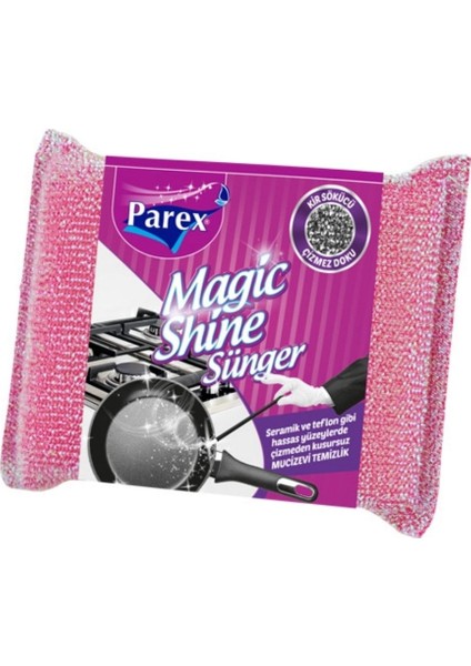 Parlak ve Temiz Yüzeyler Için Çok Amaçlı Sünger, Hijyenik Temizlik Sağlar