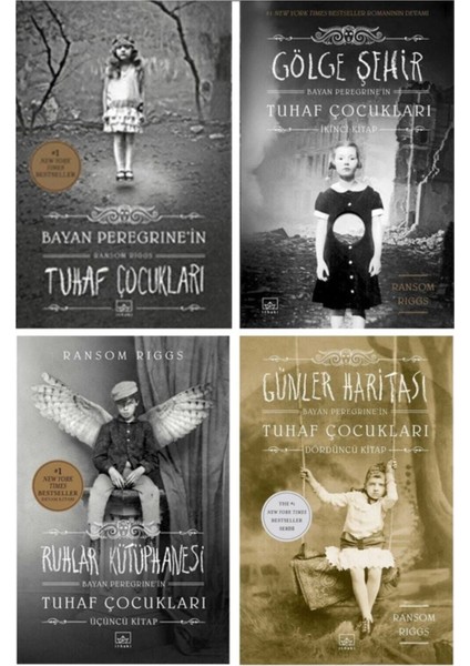 Bayan Peregrine'nin Tuhaf Çocukları-Ransom Riggs Seti 4 Lü Kitap