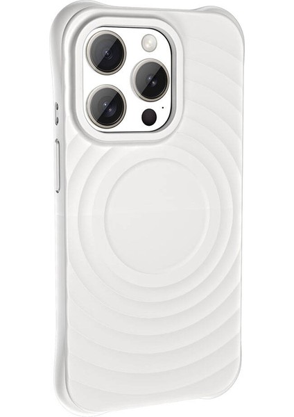 Papi Serisi Apple iPhone 15 Pro Max Beyaz Kapak