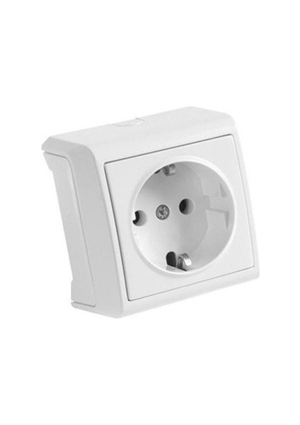 Sıva Üstü Topraklı Priz Mepa