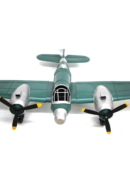 Dekoratif Metal Uçak Vintage Ev Ofis Hediyelik Savaş Uçağı fırsatları
