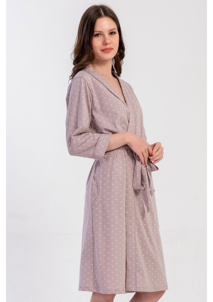 Pamuklu Kadın Büyük Beden 3/4kol Sabahlık , 503015 modelleri