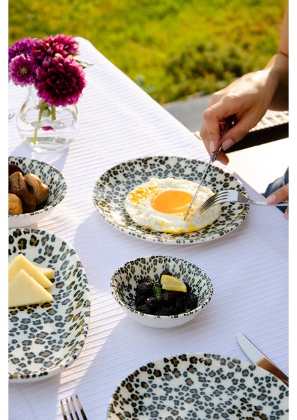 Wild 14 Parça 6 Kişilik Kahvaltı Takımı