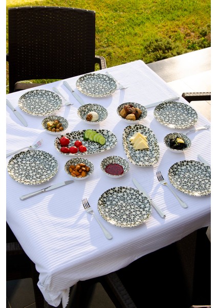 Wild 14 Parça 6 Kişilik Kahvaltı Takımı modelleri