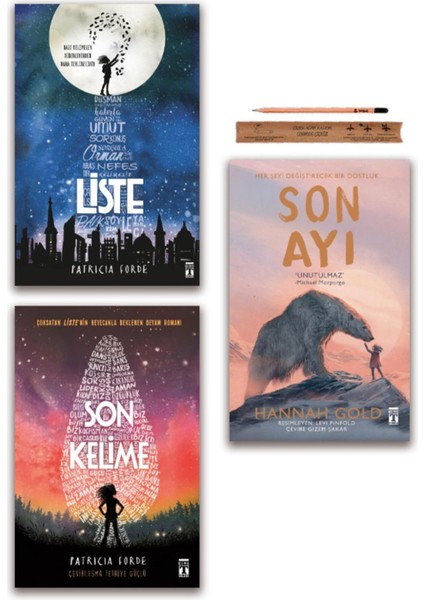 Liste - Son Kelime - Son Ayı Set 3 Kitap