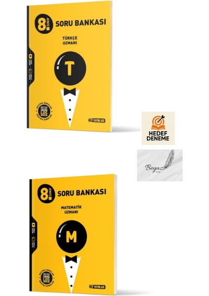 Hız 8.sınıf Türkçe Matematik Uzmanı Soru Bankası Hedef Deneme