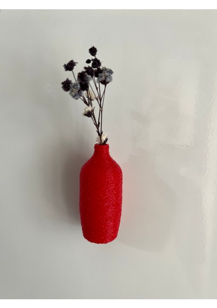 Miniflora - 5'li Magnetli Mini Vazo - Kırmızı indirimleri