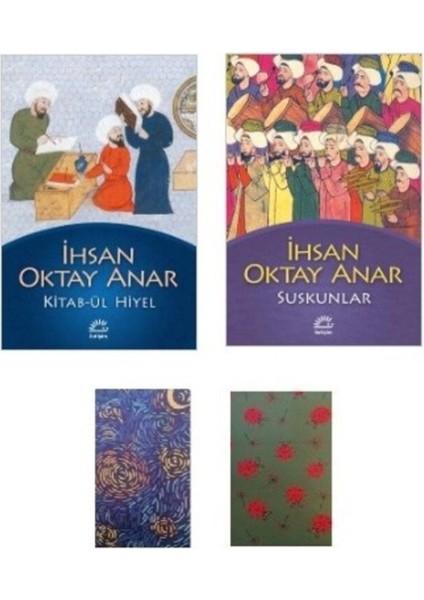 Kitab-Ül Hiyel - Suskunlar - 2 Adet Not Defteri Hediye fiyatları