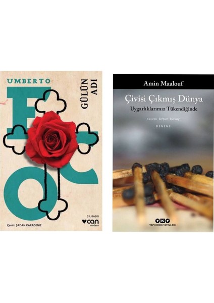 Gülün Adı - Umberto Eco - Çivisi Çıkmış Dünya - Amin Maalouf