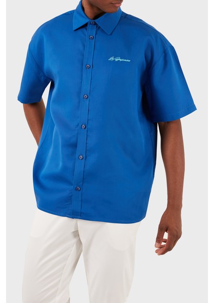 Tensel Relaxed Fit Kısa Kollu Gömlek Erkek Gömlek LB24SSKISMUSH indirimleri