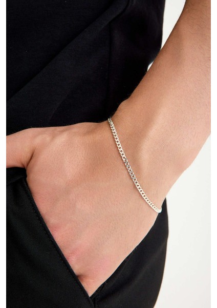 925 Ayar Gümüş Unisex Gurmet Bileklik 3mm fiyatları