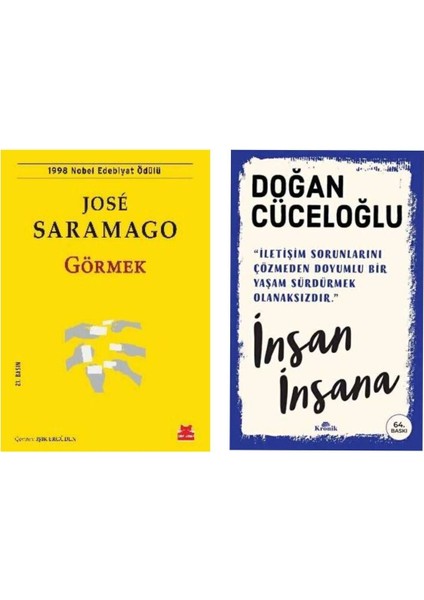 Görmek - Jose Saramago - Insan Insana - Doğan Cüceloğlu
