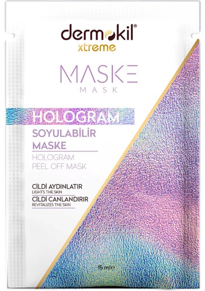 Xtreme Hologram Soyulabilir Yüz Maskesi 15 ml