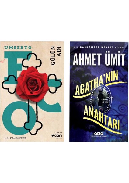 Gülün Adı - Umberto Eco - Agatha’nın Anahtarı - Ahmet Ümit