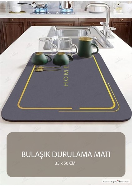 35X50CM Lavabo Üstü Mat, Bulaşık Matı, Bulaşıklık