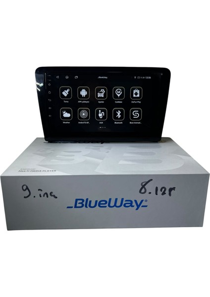 Skoda Rapid 2013-2018 Blueway 8-128 Tam Profesyonel Oem Multimedia fiyatları