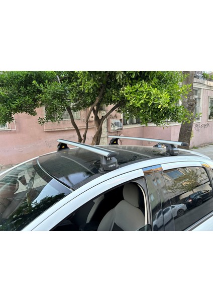 Citroen C3 A51 2009-2016 Tavan Taşıyıcı Ara Barlar – Vidalı Montaj, Toros Fix Pro, Gri indirimleri