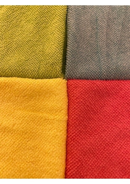 Çocuklar Için Temizlik Seti: Mop, Ahşap Sap, Mikrofiber Bez ve Havlu