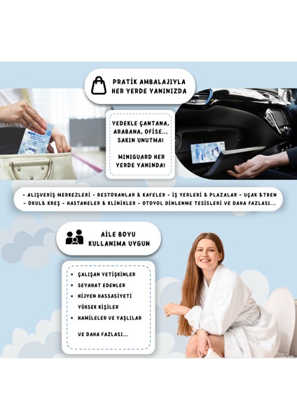 ® Yeni Nesil Klozet Örtüsü - Tek Kullanımlık, Patentli Sistem, Su Geçirmez, Kaymaz - 7 Adet - Klozet Kapak Örtüsü indirimleri