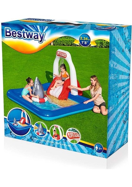 Bestway Köpekbalık Kaydıraklı Havuz modelleri