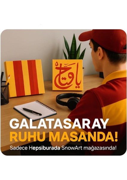 Galatasaray Temalı Esma Ül Hüsna Ya Fettah Zafer Yazılı Akrilik Masa Üstü Tablo indirimleri