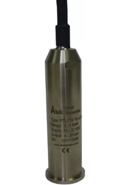 PTL110-0.1BA-3M ,1MT/4..20MA 2-Kablo/3mt Seviye Sensör